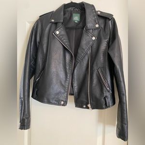size medium, wild fable leather jacket